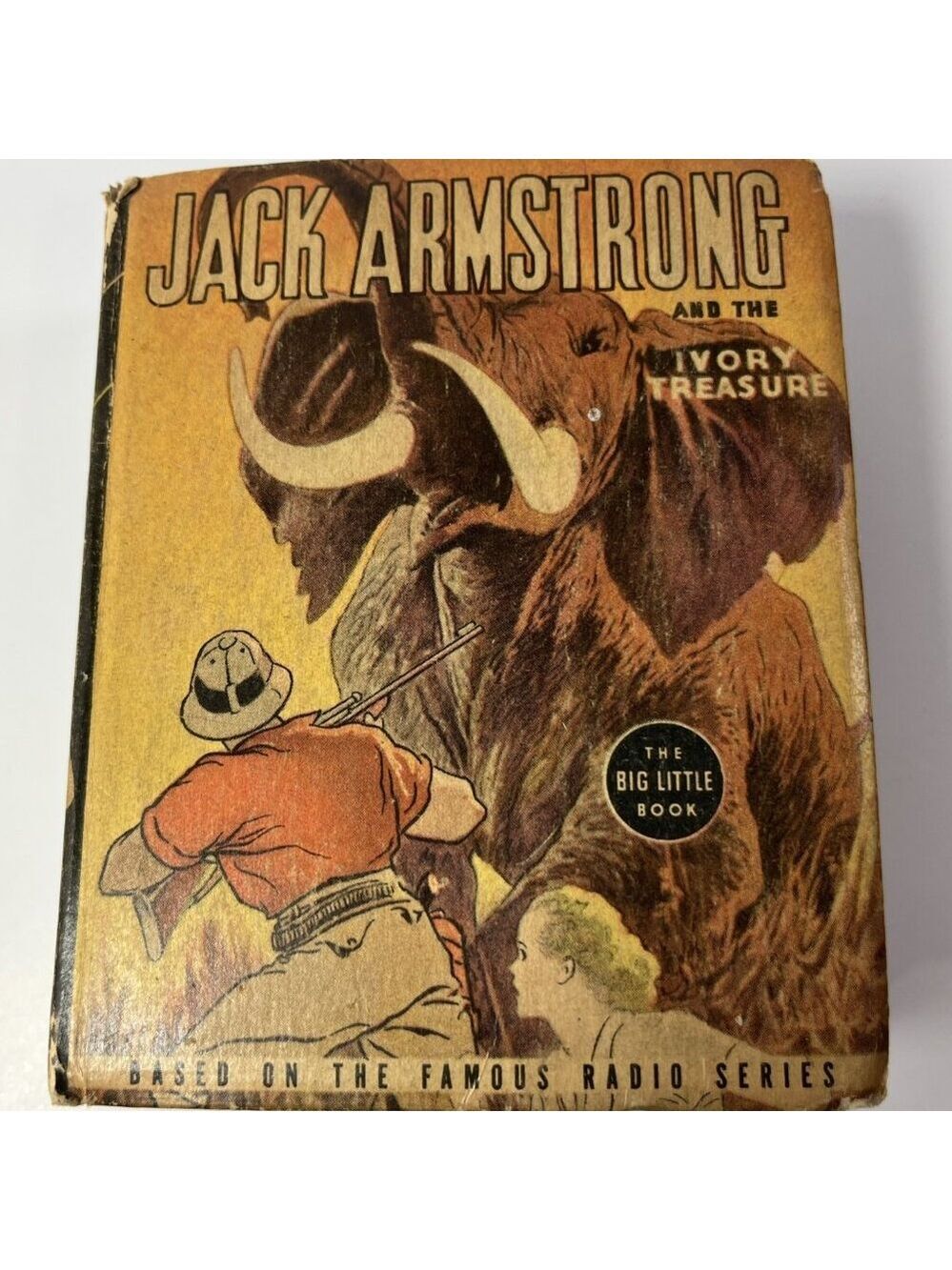 Jack Armstrong And The Ivory Treasure By Leslie N. Daniel’s, Jr. 1435 HC 1937 US